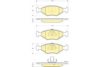 FIAT 0000007078947 Brake Pad Set, disc brake